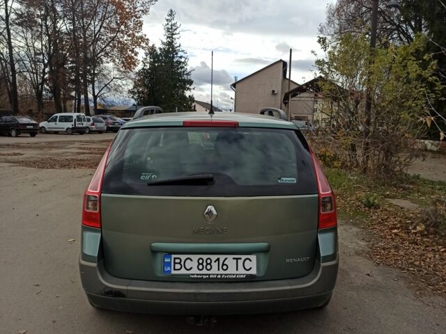 Рено Меган 2007 в Дрогобыче на Automoto.ua Зеленый Рено Меган, объемом двигателя 1.6 л и пробегом 152 тыс. км за 5300 $, фото 4 на Automoto.ua