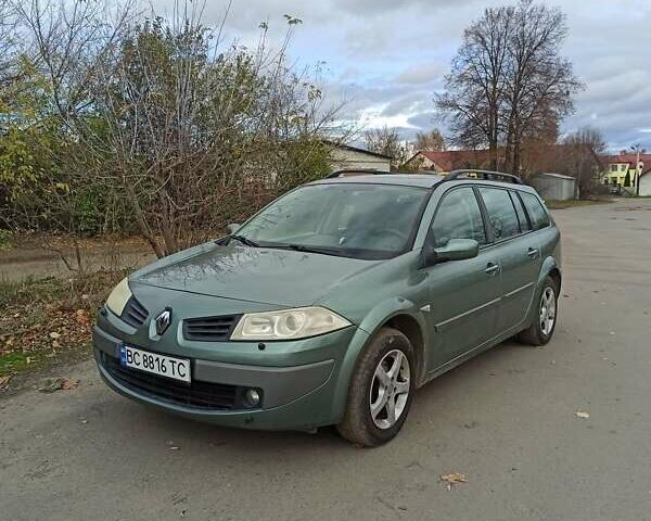 Рено Меган 2007 в Дрогобыче на Automoto.ua Зеленый Рено Меган, объемом двигателя 1.6 л и пробегом 152 тыс. км за 5300 $, фото 1 на Automoto.ua