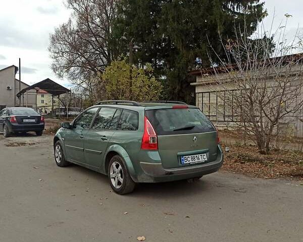 Рено Меган 2007 в Дрогобыче на Automoto.ua Зеленый Рено Меган, объемом двигателя 1.6 л и пробегом 152 тыс. км за 5300 $, фото 4 на Automoto.ua