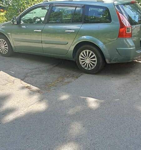 Зеленый Рено Меган, объемом двигателя 1.6 л и пробегом 183 тыс. км за 5700 $, фото 14 на Automoto.ua