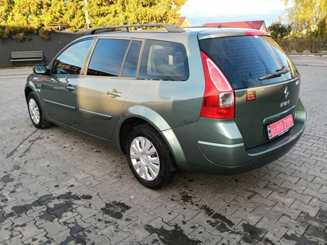 Рено Меган 2007 в Владимир-Волынский на Automoto.ua Зеленый Рено Меган, объемом двигателя 1.6 л и пробегом 232 тыс. км за 4500 $, фото 14 на Automoto.ua