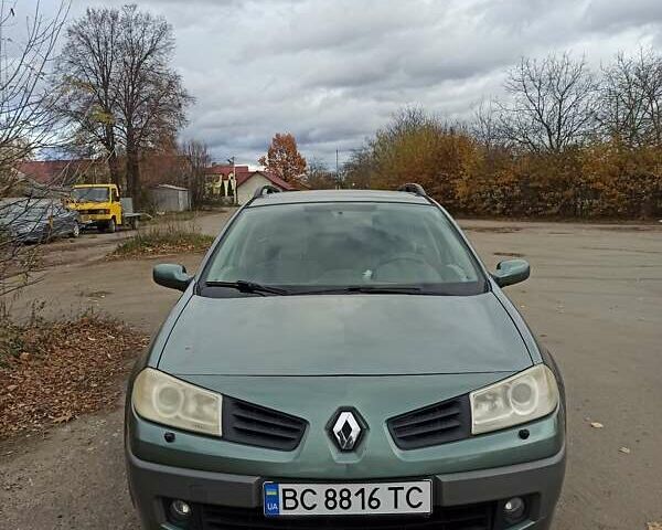 Рено Меган 2007 в Дрогобыче на Automoto.ua Зеленый Рено Меган, объемом двигателя 1.6 л и пробегом 152 тыс. км за 5300 $, фото 2 на Automoto.ua