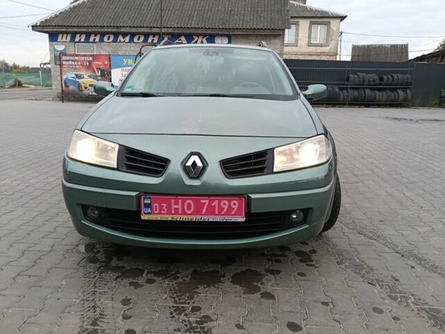 Рено Меган 2007 в Владимир-Волынский на Automoto.ua Зеленый Рено Меган, объемом двигателя 1.6 л и пробегом 232 тыс. км за 4500 $, фото 20 на Automoto.ua