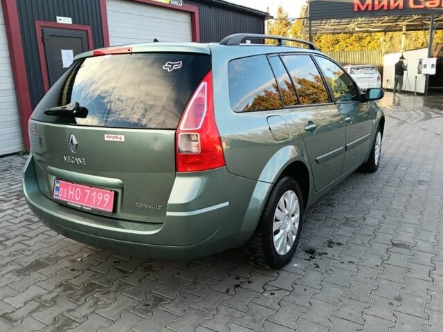 Рено Меган 2007 в Владимир-Волынский на Automoto.ua Зеленый Рено Меган, объемом двигателя 1.6 л и пробегом 232 тыс. км за 4500 $, фото 10 на Automoto.ua
