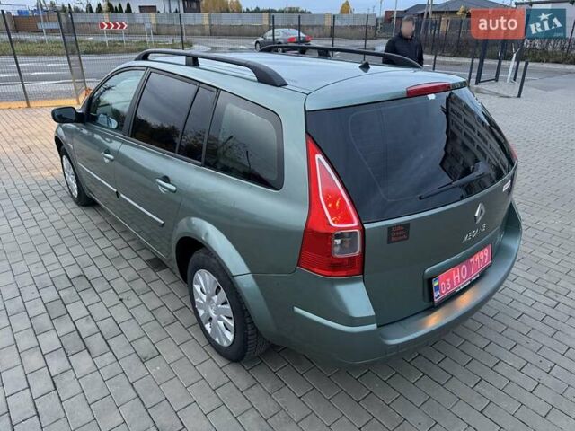 Зелений Рено Меган, об'ємом двигуна 1.6 л та пробігом 231 тис. км за 4700 $, фото 7 на Automoto.ua