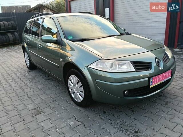 Зеленый Рено Меган, объемом двигателя 1.6 л и пробегом 231 тыс. км за 4500 $, фото 4 на Automoto.ua