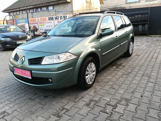 Рено Меган 2007 в Владимир-Волынский на Automoto.ua Зеленый Рено Меган, объемом двигателя 1.6 л и пробегом 232 тыс. км за 4500 $, фото 1 на Automoto.ua