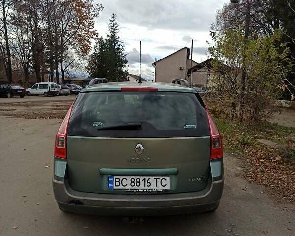 Рено Меган 2007 в Дрогобыче на Automoto.ua Зеленый Рено Меган, объемом двигателя 1.6 л и пробегом 152 тыс. км за 5300 $, фото 5 на Automoto.ua