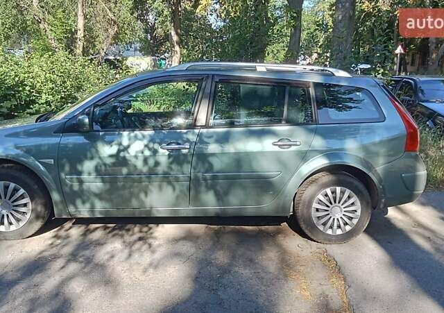 Зеленый Рено Меган, объемом двигателя 1.6 л и пробегом 183 тыс. км за 5700 $, фото 11 на Automoto.ua