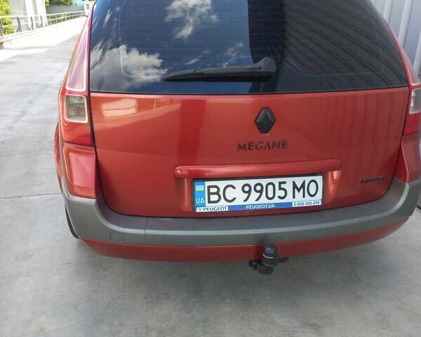 Оранжевый Рено Меган, объемом двигателя 1.6 л и пробегом 293 тыс. км за 4900 $, фото 4 на Automoto.ua