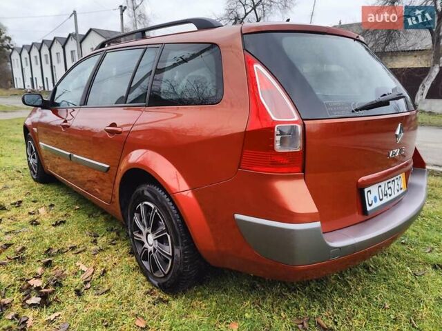 Оранжевый Рено Меган, объемом двигателя 1.6 л и пробегом 163 тыс. км за 5200 $, фото 7 на Automoto.ua