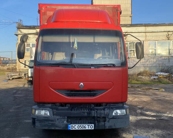 Красный Рено Мидлум, объемом двигателя 4.12 л и пробегом 335 тыс. км за 12800 $, фото 1 на Automoto.ua