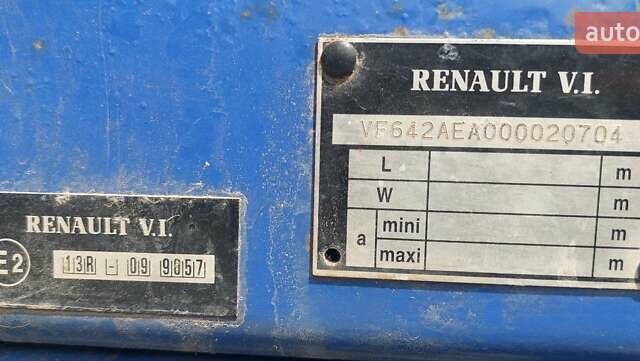 Синий Рено Мидлум, объемом двигателя 4.6 л и пробегом 175 тыс. км за 5845 $, фото 3 на Automoto.ua