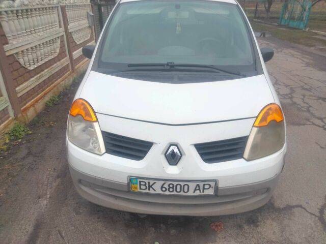 Білий Рено Модус, об'ємом двигуна 1.4 л та пробігом 240 тис. км за 3000 $, фото 2 на Automoto.ua