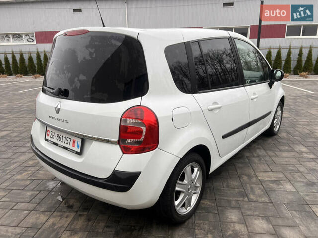 Білий Рено Модус, об'ємом двигуна 1.6 л та пробігом 121 тис. км за 6150 $, фото 5 на Automoto.ua