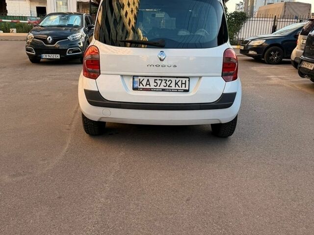Білий Рено Модус, об'ємом двигуна 1.46 л та пробігом 218 тис. км за 4900 $, фото 6 на Automoto.ua