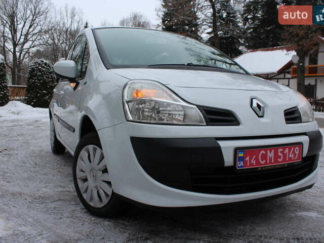 Белый Рено Модус, объемом двигателя 1.2 л и пробегом 127 тыс. км за 4990 $, фото 8 на Automoto.ua