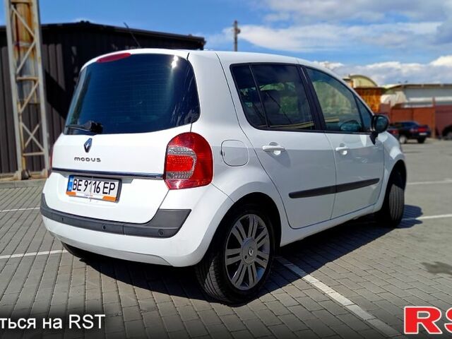 Білий Рено Модус, об'ємом двигуна 1.6 л та пробігом 162 тис. км за 6999 $, фото 4 на Automoto.ua