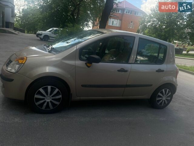 Бежевий Рено Модус, об'ємом двигуна 1.46 л та пробігом 200 тис. км за 3600 $, фото 8 на Automoto.ua