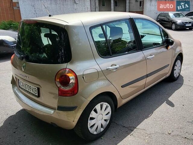 Бежевий Рено Модус, об'ємом двигуна 1.6 л та пробігом 163 тис. км за 4000 $, фото 3 на Automoto.ua