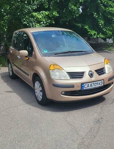Бежевий Рено Модус, об'ємом двигуна 1.6 л та пробігом 163 тис. км за 4000 $, фото 1 на Automoto.ua