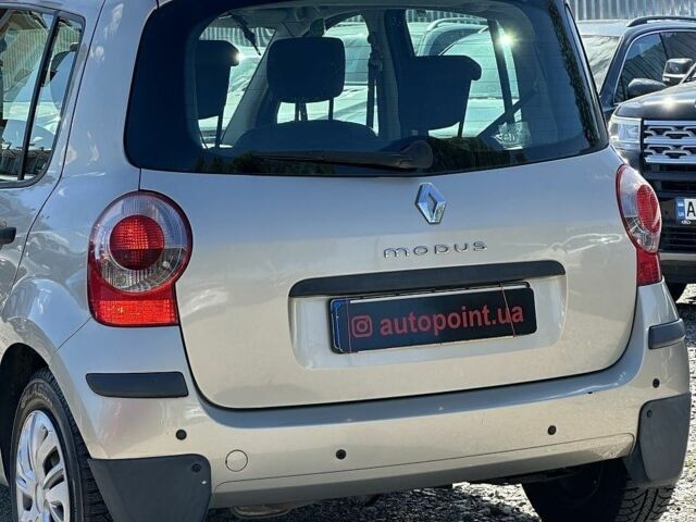 Бежевий Рено Модус, об'ємом двигуна 1.39 л та пробігом 48 тис. км за 6000 $, фото 11 на Automoto.ua