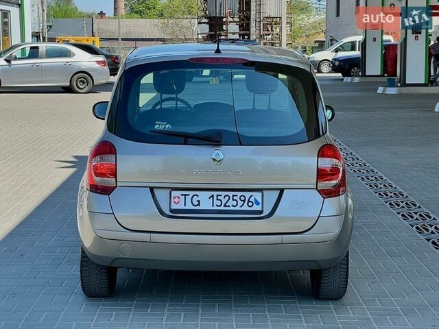 Бежевий Рено Модус, об'ємом двигуна 1.6 л та пробігом 128 тис. км за 6950 $, фото 10 на Automoto.ua