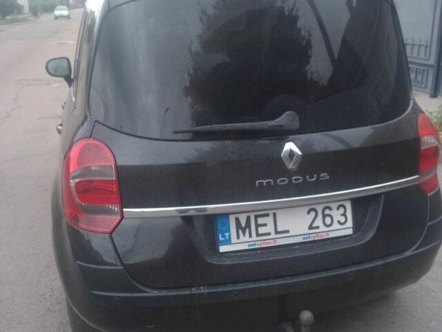 Чорний Рено Модус, об'ємом двигуна 0 л та пробігом 213 тис. км за 2700 $, фото 2 на Automoto.ua