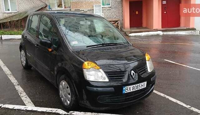 Чорний Рено Модус, об'ємом двигуна 1.6 л та пробігом 230 тис. км за 4100 $, фото 7 на Automoto.ua