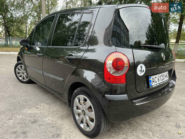 Черный Рено Модус, объемом двигателя 1.15 л и пробегом 231 тыс. км за 3499 $, фото 3 на Automoto.ua
