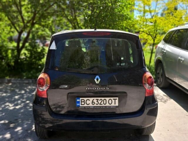 Чорний Рено Модус, об'ємом двигуна 1.6 л та пробігом 230 тис. км за 5150 $, фото 1 на Automoto.ua
