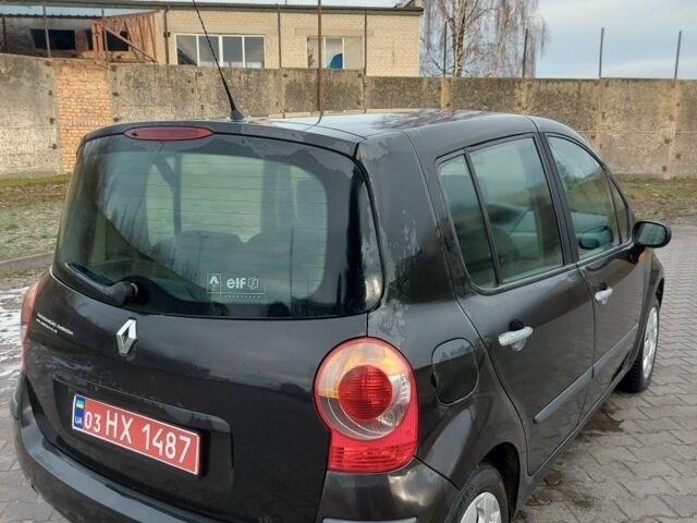 Чорний Рено Модус, об'ємом двигуна 1.2 л та пробігом 154 тис. км за 4650 $, фото 3 на Automoto.ua