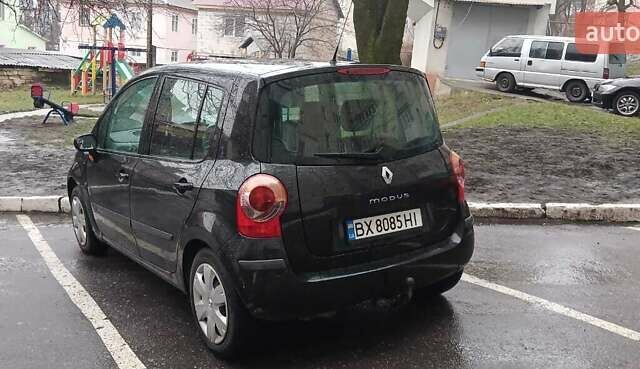Чорний Рено Модус, об'ємом двигуна 1.6 л та пробігом 230 тис. км за 4100 $, фото 4 на Automoto.ua