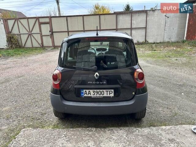 Черный Рено Модус, объемом двигателя 1.5 л и пробегом 290 тыс. км за 4000 $, фото 1 на Automoto.ua