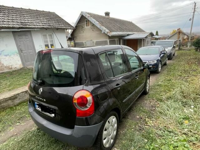 Черный Рено Модус, объемом двигателя 1.2 л и пробегом 190 тыс. км за 2900 $, фото 3 на Automoto.ua