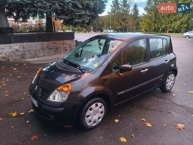 Чорний Рено Модус, об'ємом двигуна 1.2 л та пробігом 133 тис. км за 4100 $, фото 1 на Automoto.ua
