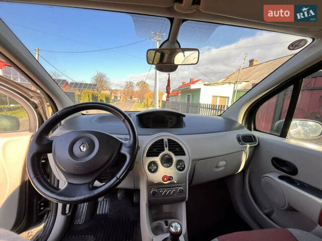 Черный Рено Модус, объемом двигателя 1.6 л и пробегом 242 тыс. км за 4500 $, фото 10 на Automoto.ua