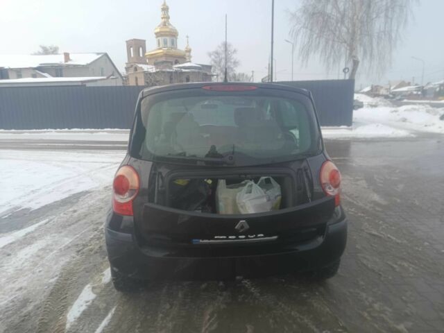 Черный Рено Модус, объемом двигателя 1.6 л и пробегом 240 тыс. км за 4000 $, фото 4 на Automoto.ua