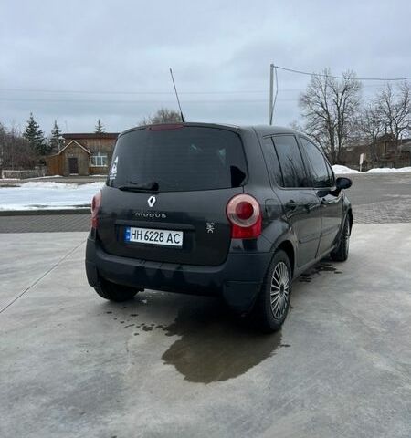 Чорний Рено Модус, об'ємом двигуна 1.39 л та пробігом 250 тис. км за 2999 $, фото 6 на Automoto.ua