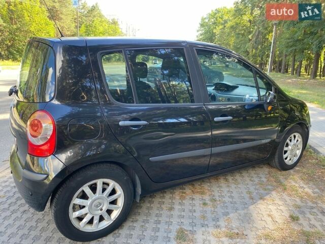 Черный Рено Модус, объемом двигателя 1.6 л и пробегом 233 тыс. км за 4300 $, фото 4 на Automoto.ua