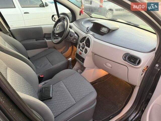 Черный Рено Модус, объемом двигателя 1.15 л и пробегом 136 тыс. км за 3700 $, фото 8 на Automoto.ua