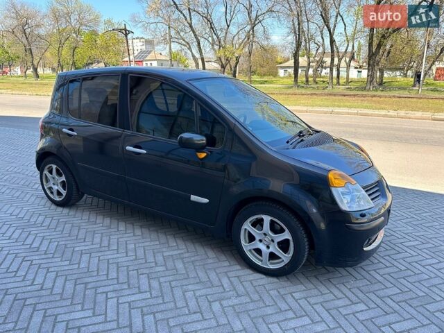 Чорний Рено Модус, об'ємом двигуна 1.6 л та пробігом 180 тис. км за 4900 $, фото 3 на Automoto.ua