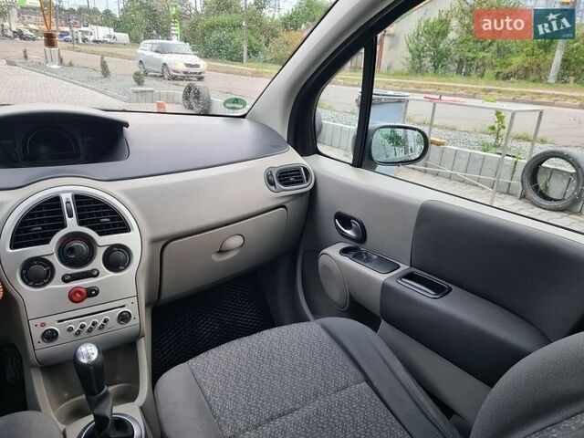 Черный Рено Модус, объемом двигателя 1.2 л и пробегом 181 тыс. км за 3400 $, фото 4 на Automoto.ua