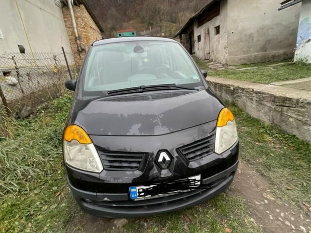 Черный Рено Модус, объемом двигателя 1.2 л и пробегом 190 тыс. км за 2900 $, фото 1 на Automoto.ua