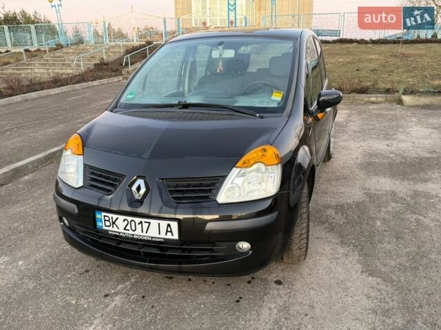 Черный Рено Модус, объемом двигателя 1.15 л и пробегом 136 тыс. км за 3700 $, фото 3 на Automoto.ua