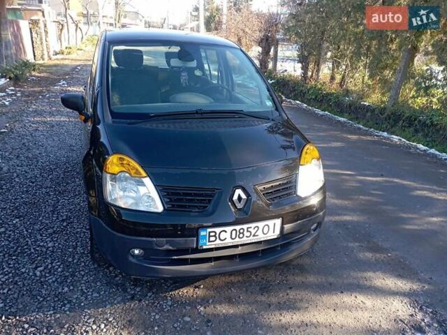 Черный Рено Модус, объемом двигателя 1.15 л и пробегом 190 тыс. км за 2899 $, фото 3 на Automoto.ua
