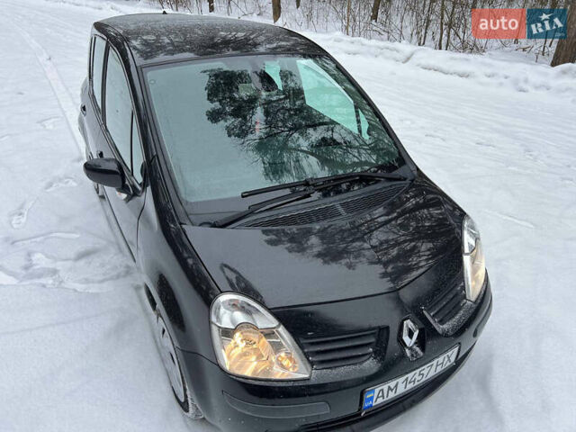 Чорний Рено Модус, об'ємом двигуна 1.2 л та пробігом 220 тис. км за 3200 $, фото 3 на Automoto.ua
