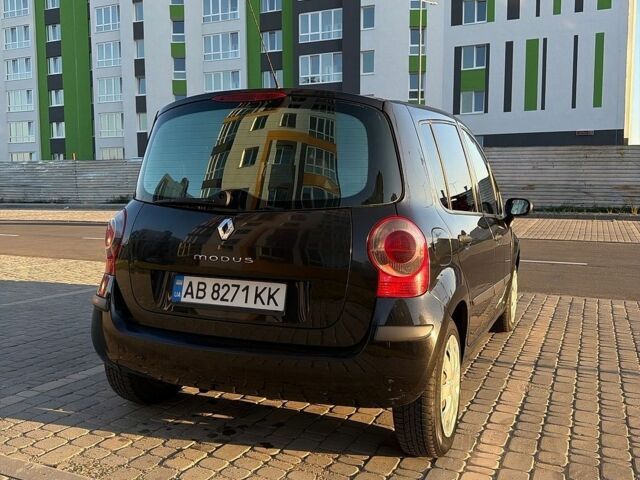Чорний Рено Модус, об'ємом двигуна 1.1 л та пробігом 262 тис. км за 3800 $, фото 4 на Automoto.ua