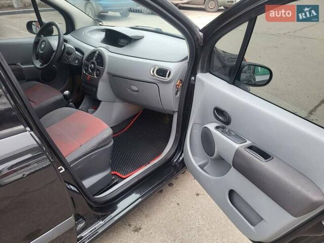 Чорний Рено Модус, об'ємом двигуна 1.46 л та пробігом 213 тис. км за 3899 $, фото 10 на Automoto.ua