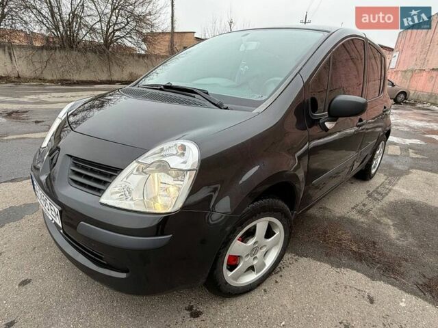 Чорний Рено Модус, об'ємом двигуна 1.2 л та пробігом 210 тис. км за 3700 $, фото 1 на Automoto.ua